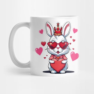 Heart Hop: The Royal Bunny of Love Mug